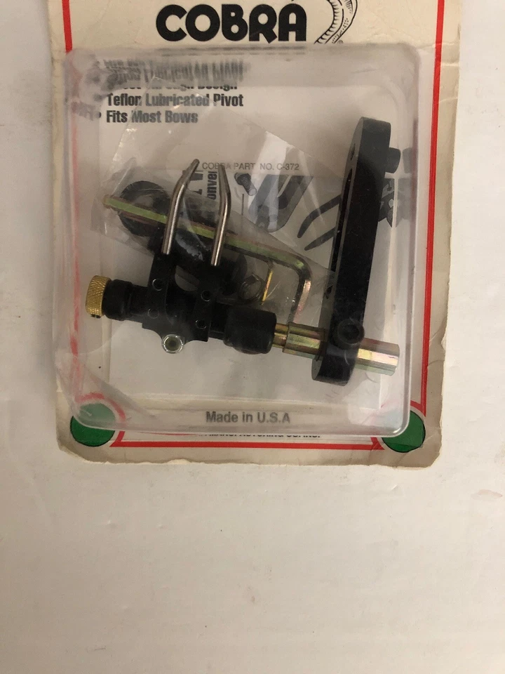 Cobra Patriot Woodsman Arrow Rest C-372-RARE VINTAGE COLLECTIBLE-SHIPS N 24 HRS - Image 3 of 4