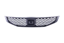 Front Grille w/Black Shell and Insert Assembly for 2009-2011 Honda Civic Coupe