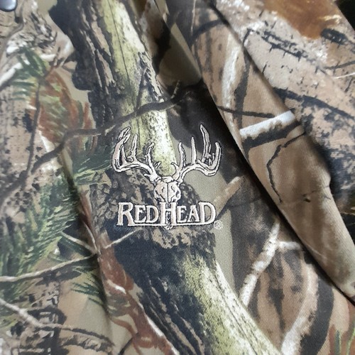 Redhead Hunting Jacket Youth XL Realtree Camo Coat Hooded Insulated Snap Zip - Picture 2 of 15