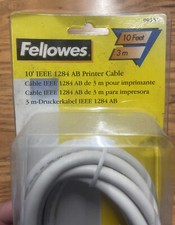 10 FEET IEEE 1284 AC Micro-Centronics 36 Male to DB25 Male Cable for HP Printer