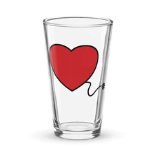 Electric Heart - Pint Glass