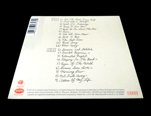 Grateful Dead Spring 1990 So Glad You Made It Wes Lang Art '90 Jerry Garcia 2 CD - Foto 2 di 11