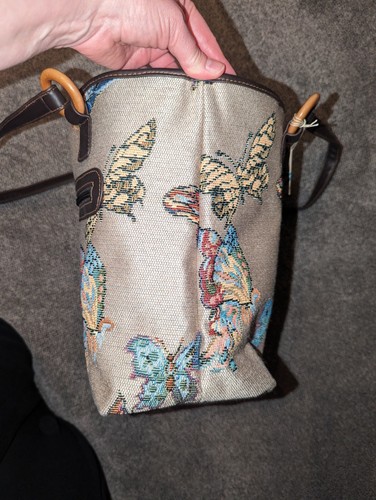 Bolso de mano Stone Mountain Madame Butterfly nuevo con etiquetas - Imagen 12 de 17