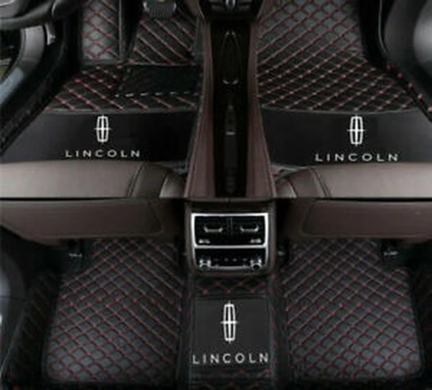 For Lincoln Car Floor Mats All Models Waterproof Custom Auto Rugs Carpets Liners - Image 3 of 4