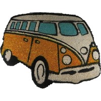 Vw Campervan Doormat Orange Vw Campervan Doormat Orange