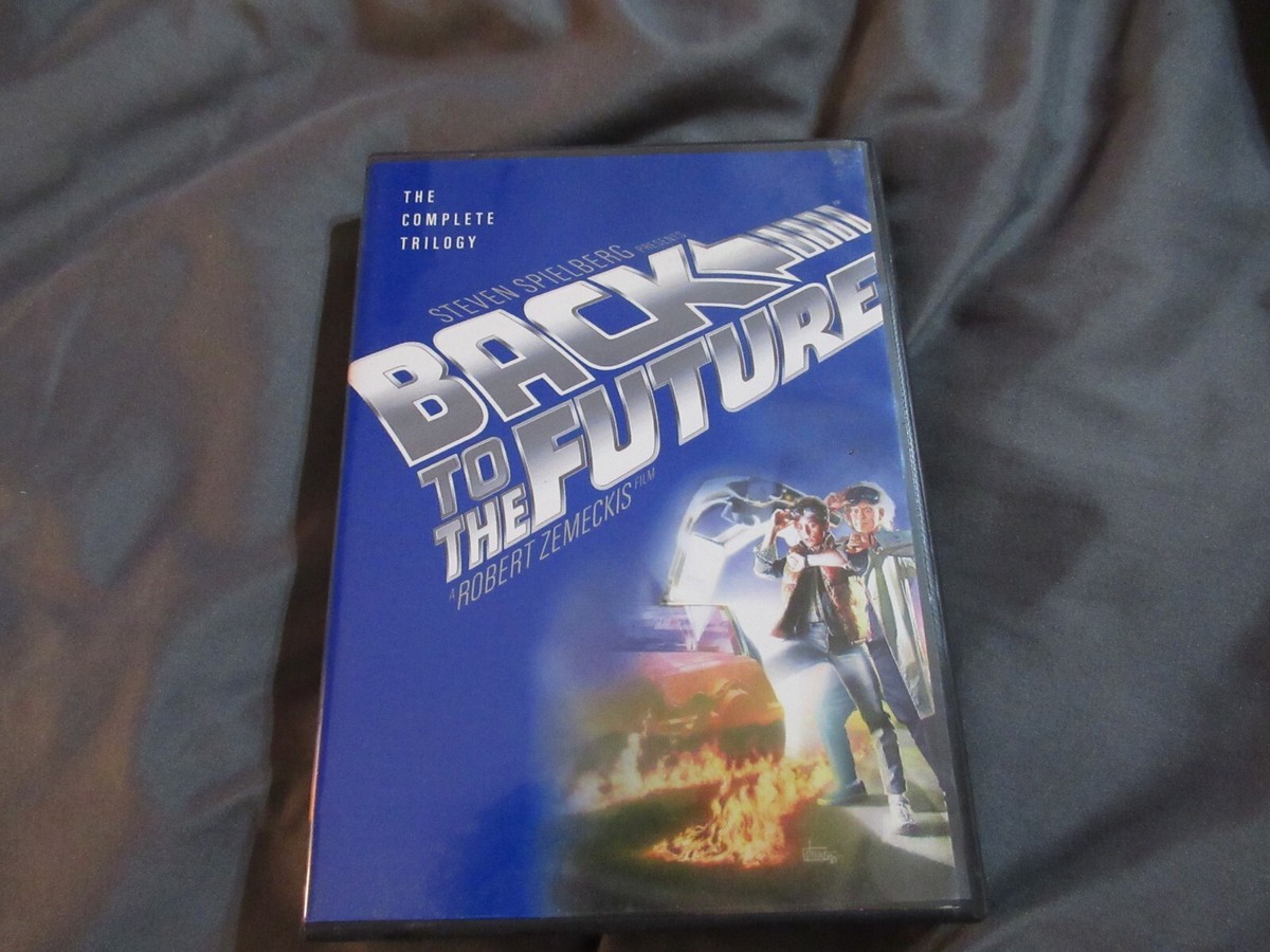 Back to the Future Trilogy (DVD, 2002, 3-Disc Set, Full Frame
