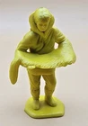 Vintage 1950's Marx Alaska playset Original figure Carrying Animal Pelt