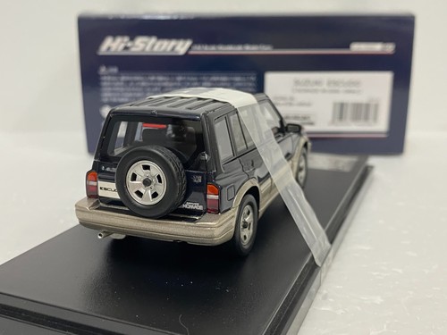 modellino auto po 1:43 Hi-Story HS393BL Suzuki Escudo Vitara Nomade V6 1994 scala JDM - Foto 8 di 11