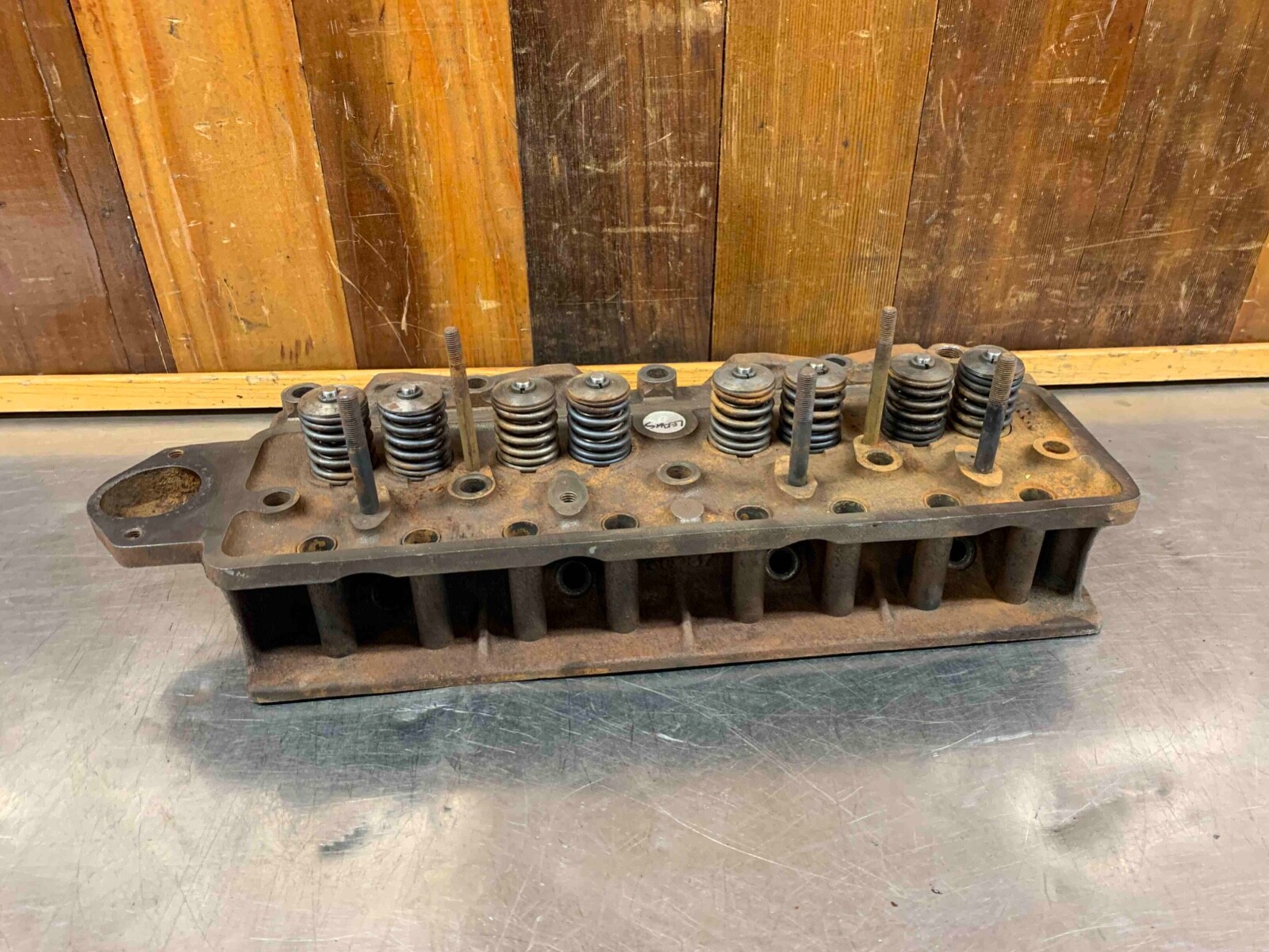 Triumph TR3 & TR4 • Original Early High Port Engine Cylinder Head, Used. T8029 eBay