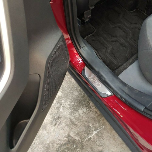 For Hyundai I20 Car Accessories Door Sill Trim Protector Scuff Plate 2015-2022 - Picture 3 of 4