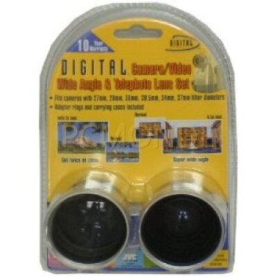 Digital Concepts Objektiv-Kit 37 mm Tele & Wide Camcorder (KIT-1337)