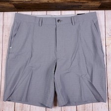Adidas Golf Ultimate 365 Shorts Herringbone Gray Stretch Men's 38  70