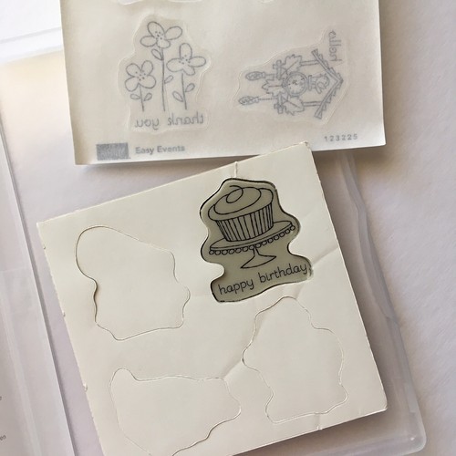 Juego de 16 estampillas adhesivas de goma para eventos fáciles de estampar bebé cumpleaños hola boda - Imagen 7 de 7