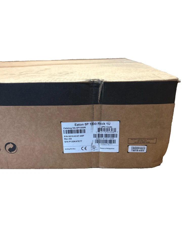 EATON 5P1500R | 1U Rack USV |  1100 Watt 1500VA | Rackmount | 1 HE USV | NEU NEW - Bild 2 von 2