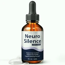 Neuro Silence Drops - Official NeuroSilence for Tinnitus Support (30servs.)