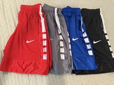 NWOT LOT - Kids Medium Nike Dri-Fit Elite Loose Fit Basketball Shorts