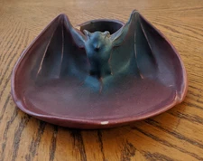 Rare Rookwood Bat Ashtray Shape 994 with Vellum Glaze good overall sold "as is"