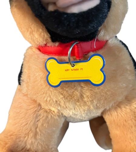 Build A Bear Workshop 18” German Shepherd Puppy Dog Plush W Red Collar EUC - Picture 5 of 6