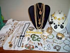 Large Lot of Vintage to Now Unsigned Costume Fashion Jewelry Lot #2