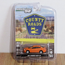 GREENLIGHT 1/64 COUNTY ROADS 2013 DODGE DART GT - ORANGE - SERIES 10