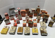 Vintage Spice Containers Tones, Jack Sprat, Monarch, Watkins, Knox and Others