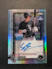 QTY/On Card Auto 2025 TOPPS PRO DEBUT CHROME REFRACTOR CALEB BONEMER RC  /199