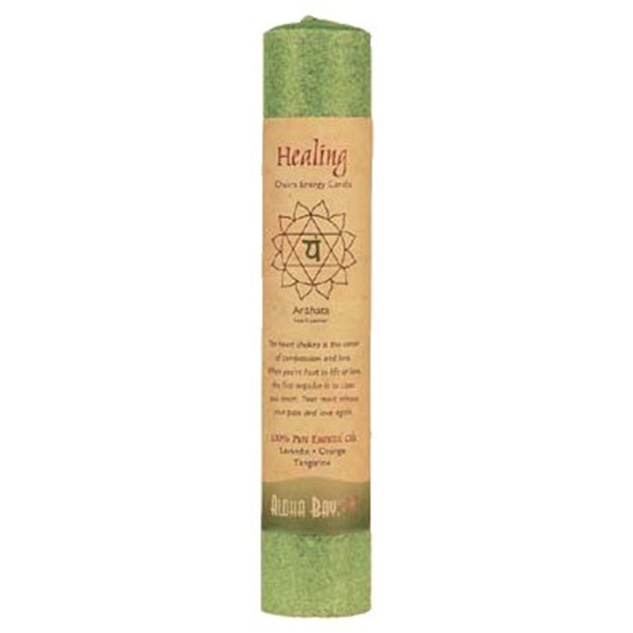 Свеча на столбе чакры залива Алоха, Исцеляющая Зеленая 1 свеча
