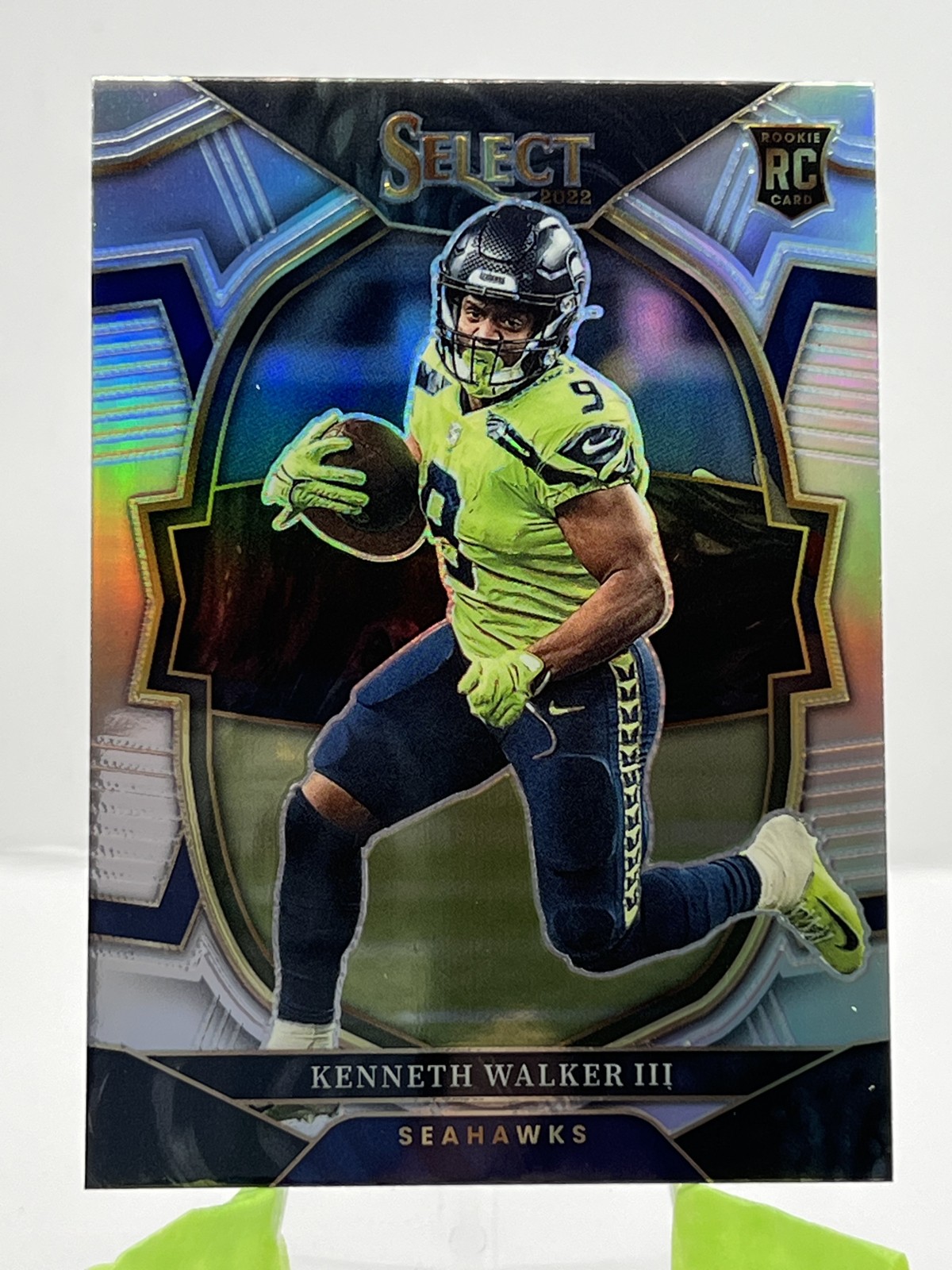 2022 Panini Select - Concourse Kenneth Walker III #2 Silver Prizm (RC)