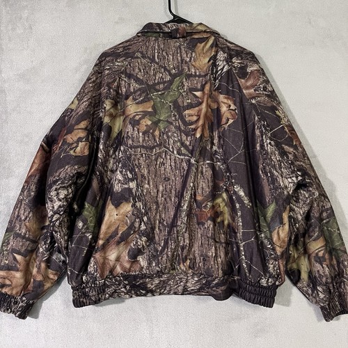 Woolrich Hunting Jacket Camo Realtree Hardwoods Quilt Insulated Mens XL *See - Picture 10 of 13
