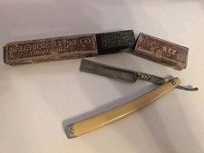 Melchior Supply Co. ACE Straight Razor W/ Box! Sharp! VINTAGE RARE! Free Ship!