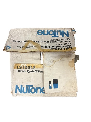 Nutone LS100LF Exhaust Fan *Read Description*