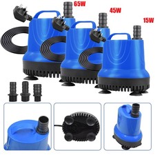Water Pump Feature Fountain Outdoor Garden Fish Pond Submersible Aquarium New UK