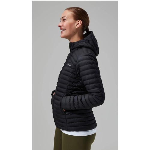 Berghaus Womens Nula Micro Puffer Jacket Black Size XS Zip Up New Winter Coat - Picture 2 of 15