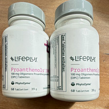 Lifeplus Proanthenols OPC Antioxidans 100 mg, 60 Tabletten, Vitamin C, 39 g