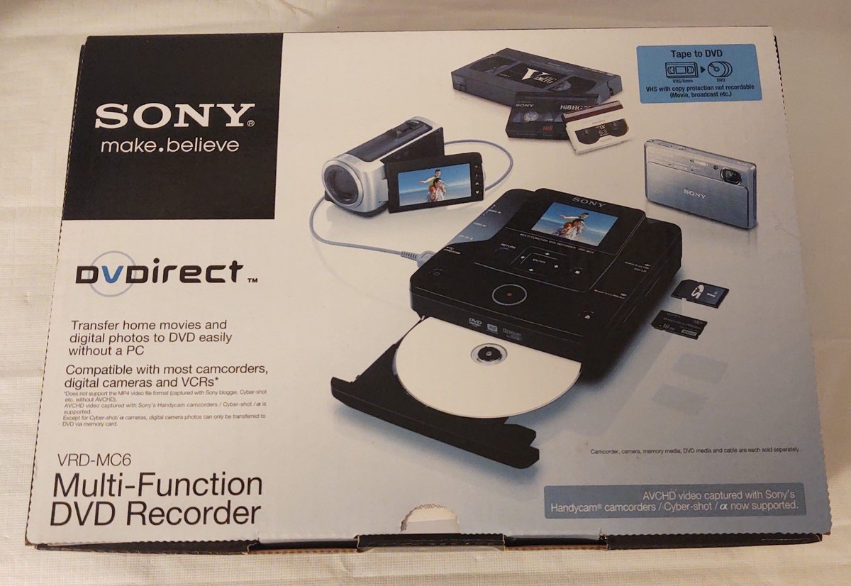 Sony VRD-MC6 DVD Recorder for sale online | eBay