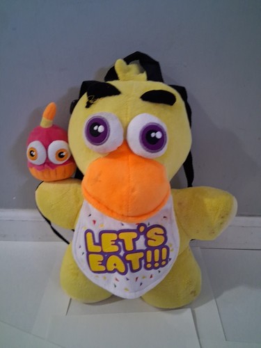 Five Night's at Freddy's Chica mit Cupcake Plüsch Rucksack 15 Zoll 2016 - Bild 3 von 23