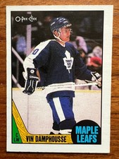 Vincent Damphousse Rookie Card 1987-88 O-Pee-Chee #243. rookie card picture