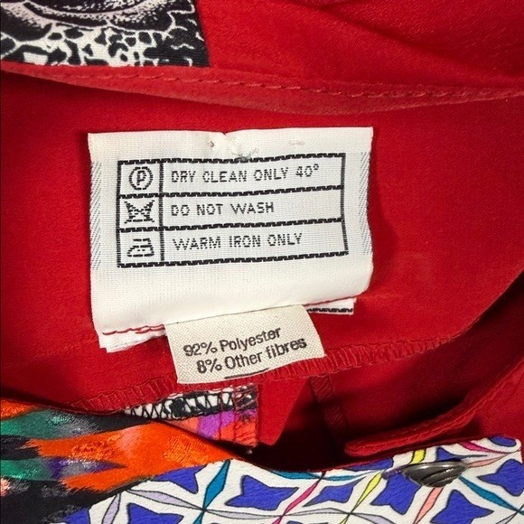 Maggie Shepherd Australia Red Patchwork Mixed Pri… - image 4