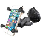 RAM Short Arm Suction Cup Car Mount w/ X-Grip Cradle fits Cell Phone / iPhone