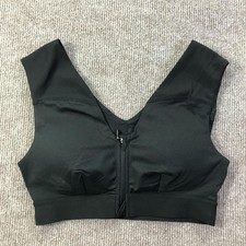 Tommie Copper Sports Bra Womens Small Activewear Shoulder Support Zip Front