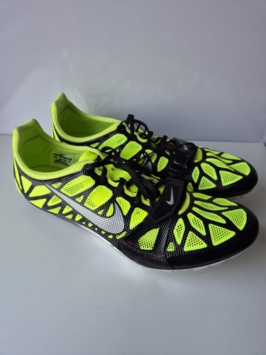 Nike Zoom Superfly R3 Track Spikes Herren UK 14 - 429931-700 Gelb Schwarz 49,5 EUR