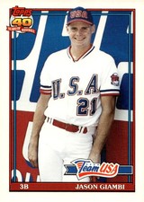 1991 Topps Traded #45T Jason Giambi Rookie RC