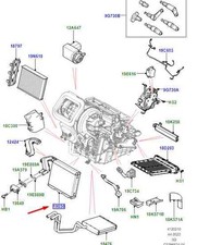 LAND ROVER RANGE ROVER EVOQUE L551 Verdampfer LR134569 NEU ORIGINAL