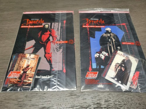 Drácula #1 #4. Cómics de Topps. Juego de 2 fogones Bram Drácula sellados - Imagen 17 de 23