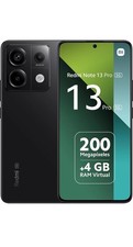 Xiaomi Redmi Note 13 Pro 5G 256GB 8GB RAM Black Dual SIM Smartphone