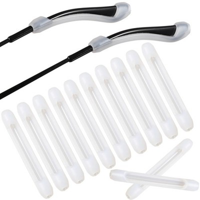 10 Pairs Glasses Leg Covers Silicone Pieces Eyeglass End Tips Anti