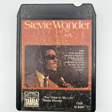 Stevie Wonder - For Once in My Life - Restored 8 Track Tape - New Pad and Splice