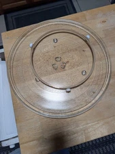 GE original Microwave Glass Turntable Tray/ roller WB49X10063 PVM9195SF1SS (2)