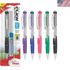 Refillable 0.7mm Twist Erase CLICK Pencil - Perfect for Students & Professionals