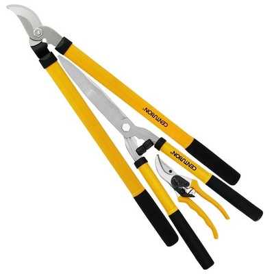 Centurion 1222 3-Piece Lopper, Hedge Shear & Pruner Combo Set, Heavy Duty Tre...